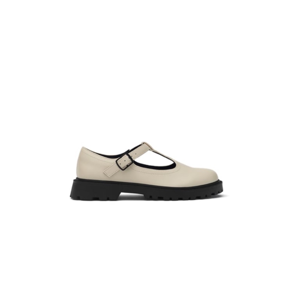 Zara Mary Janes lug sole buckled t-strap shoes flats